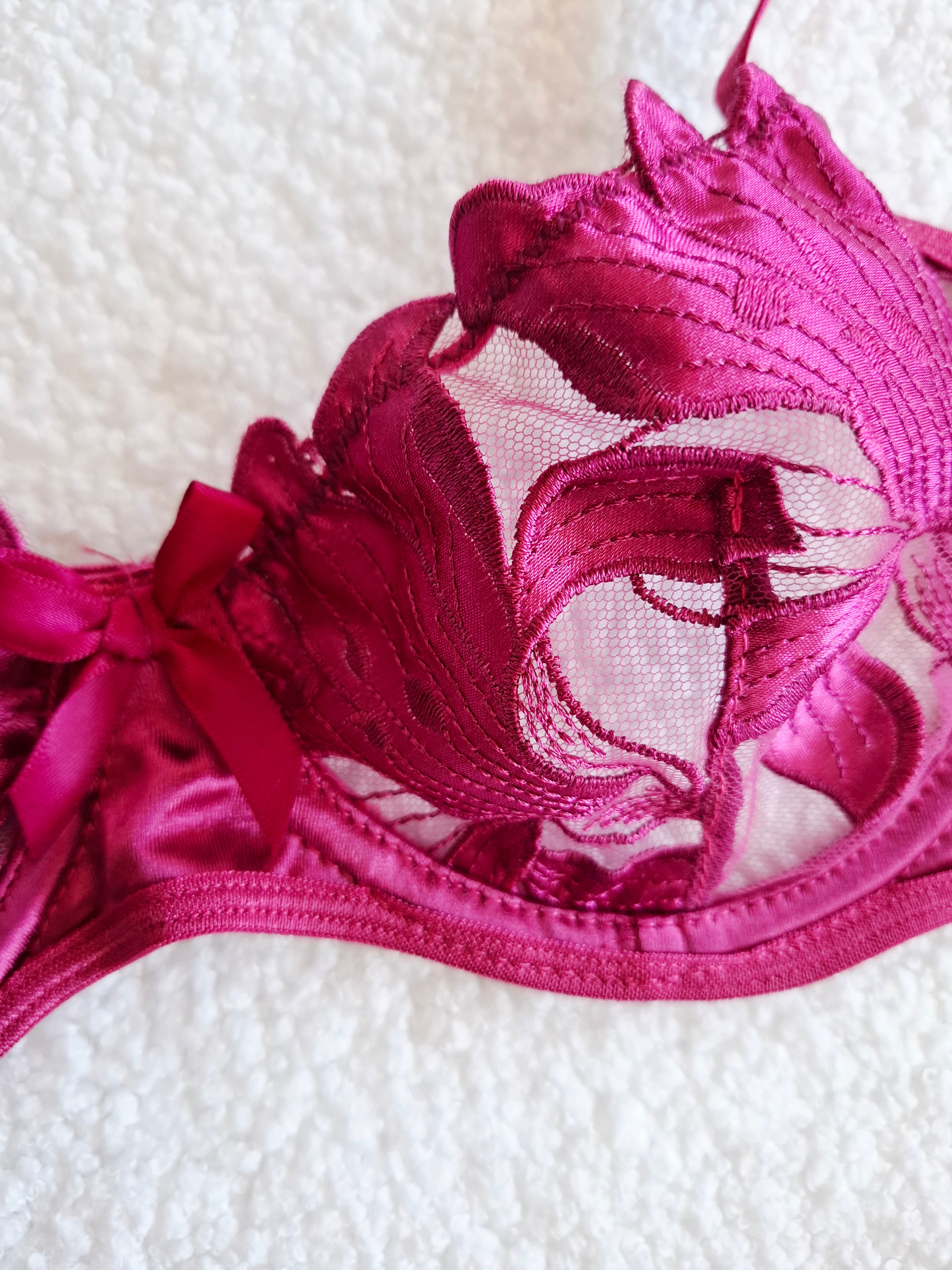 Rubis - Ensemble 2 pièces Bordeaux rosé