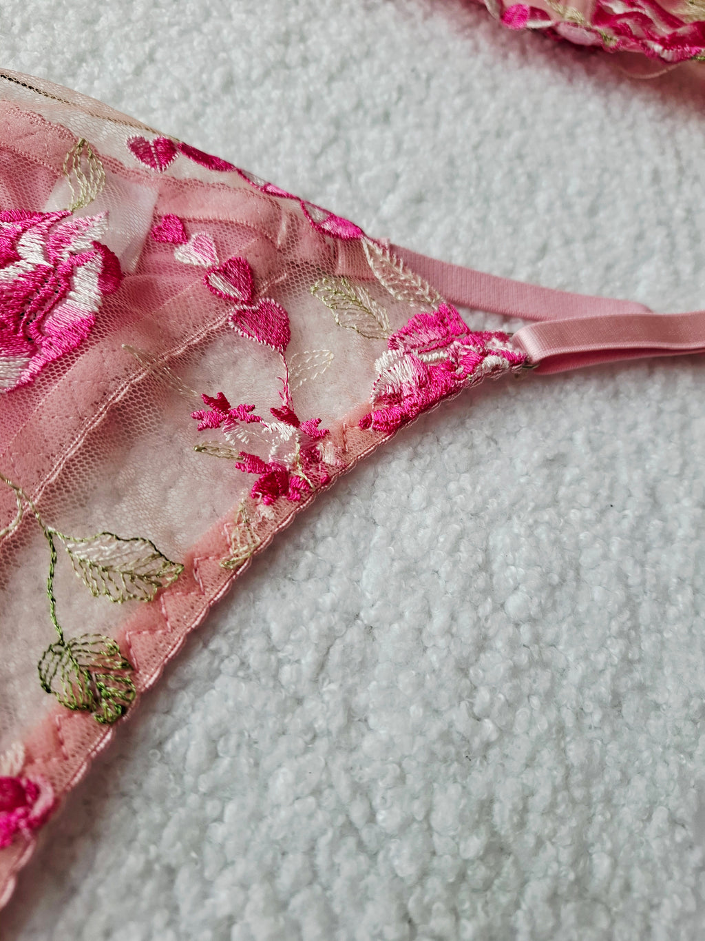 Pétale - Ensemble corset 2 pièces fleuri